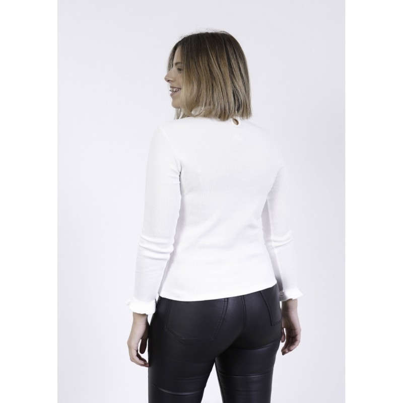 ▷ Cami Keep & Trendy Keep Lovers Cuello Volante Beige | Sopotey