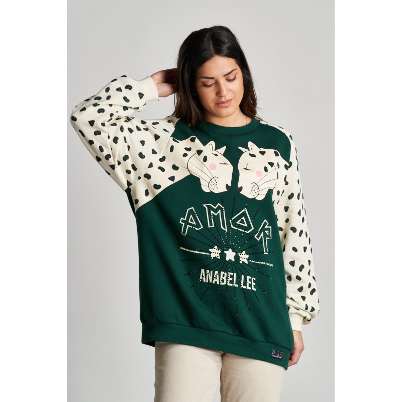 ▷ Sudadera Leopardo de Anabel Lee | Sopotey