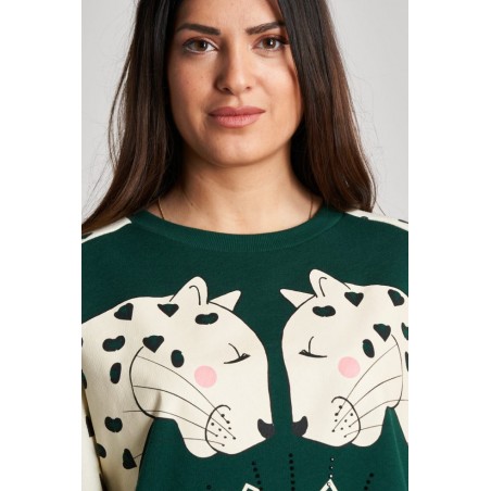 ▷ Sudadera Leopardo de Anabel Lee | Sopotey