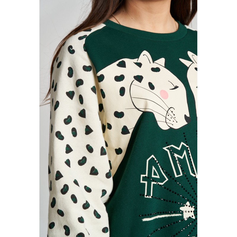 ▷ Sudadera Leopardo de Anabel Lee | Sopotey