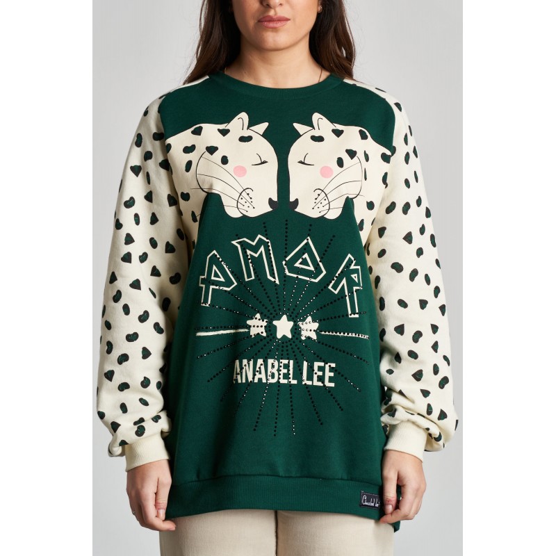 ▷ Sudadera Leopardo de Anabel Lee | Sopotey