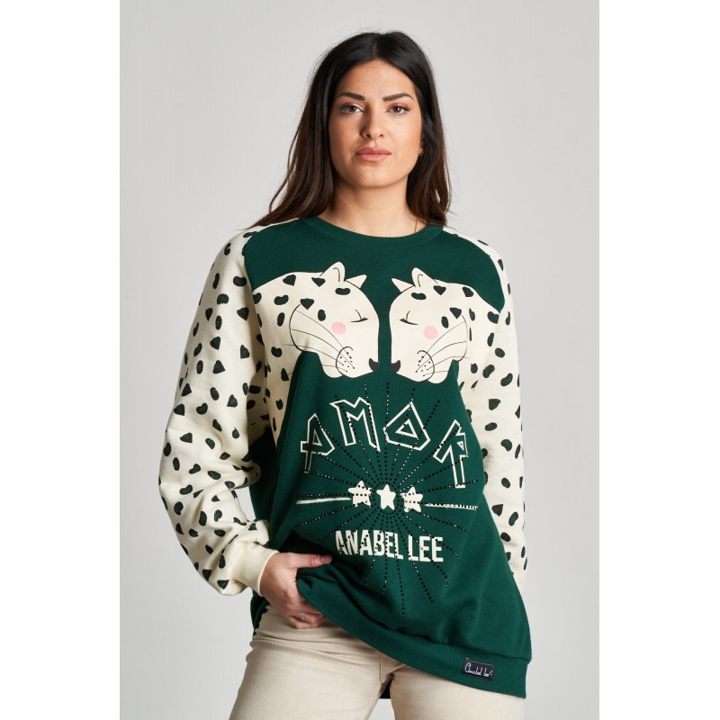 ▷ Sudadera Leopardo de Anabel Lee | Sopotey