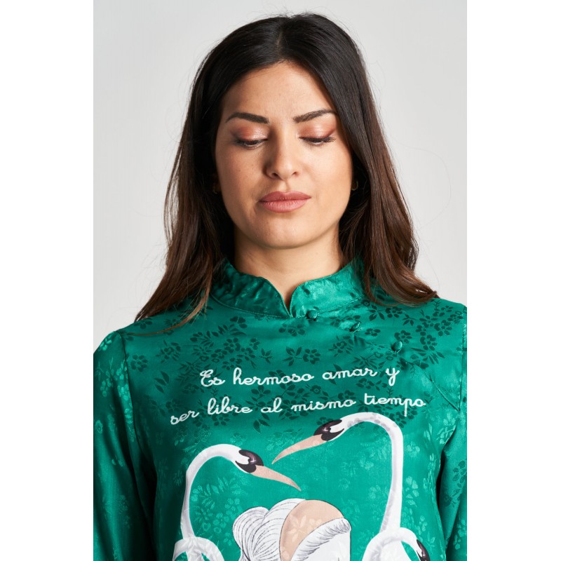 ▷ Comprar Vestido Plumas| Anabel Lee