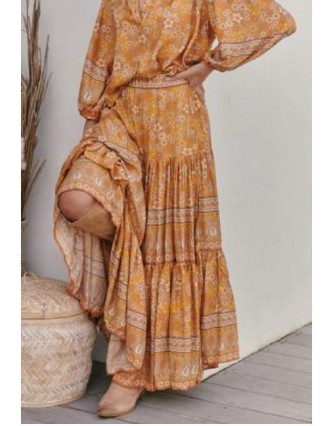 Falda Jaase Yellow Dahlia...