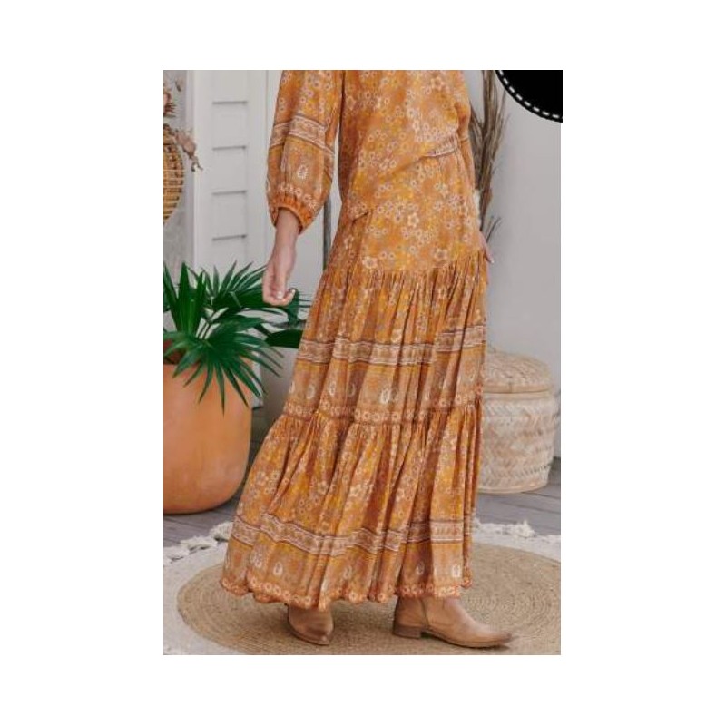 ▷ Falda Jaase Yellow Dahlia Journey| Sopotey