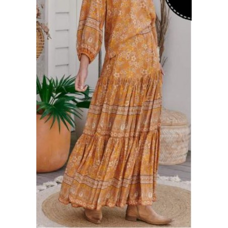 ▷ Falda Jaase Yellow Dahlia Journey| Sopotey