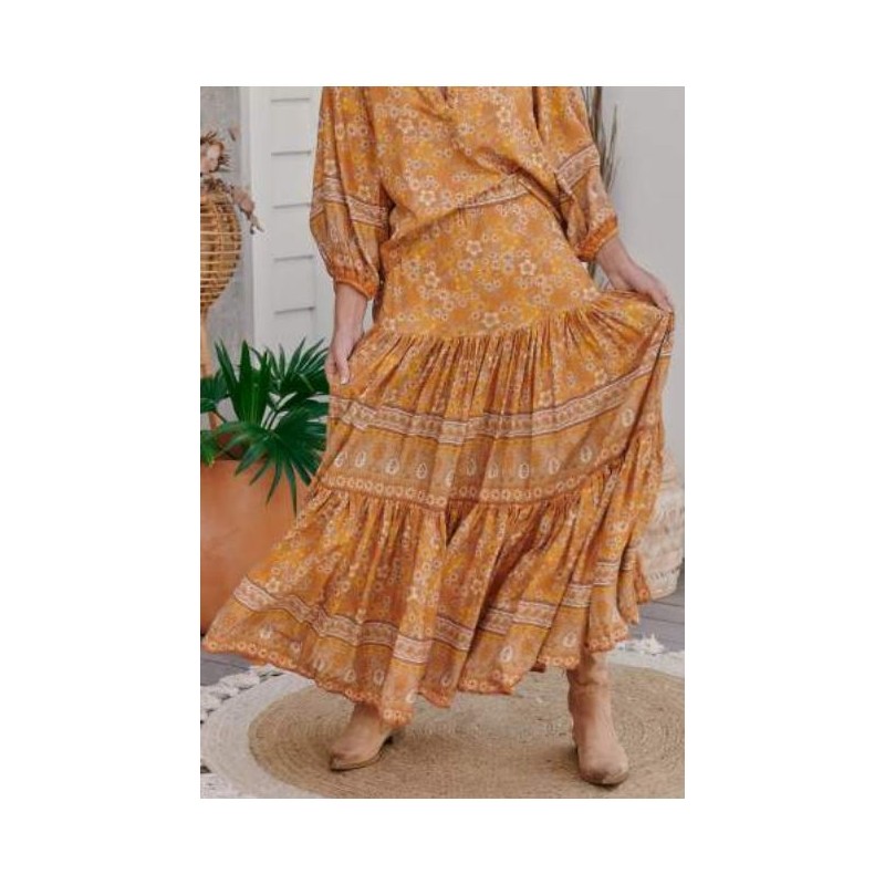 ▷ Falda Jaase Yellow Dahlia Journey| Sopotey