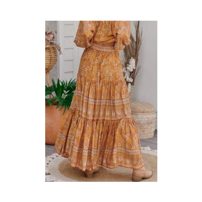 ▷ Falda Jaase Yellow Dahlia Journey| Sopotey