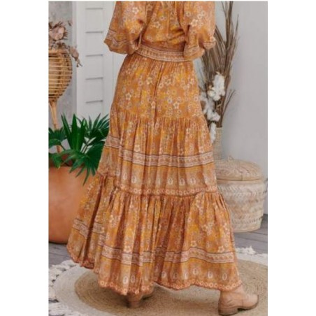 ▷ Falda Jaase Yellow Dahlia Journey| Sopotey