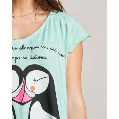 ▷ Camiseta Anabel Lee Frailecillos| Sopotey