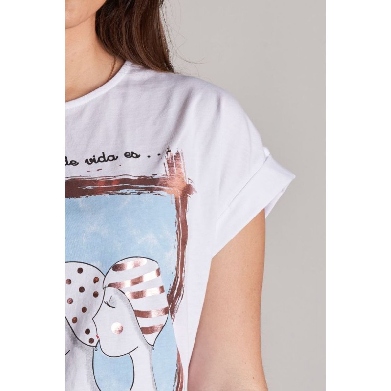▷ Camiseta Anabel Lee Nadadoras