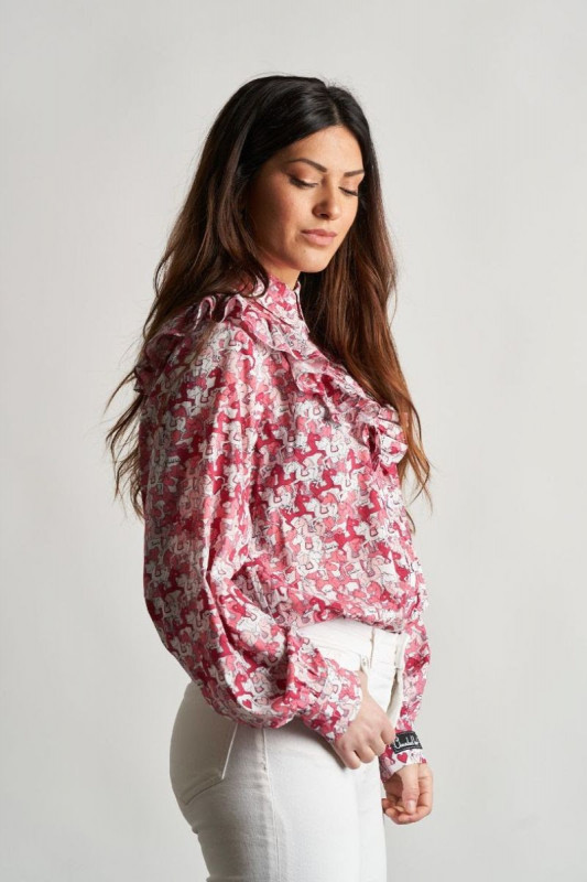 ▷ Camisa Anabel Lee Caballitos 2