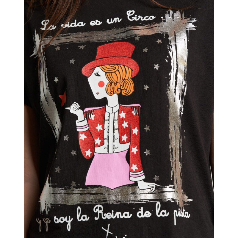 ▷ Camiseta Anabel Lee Circo