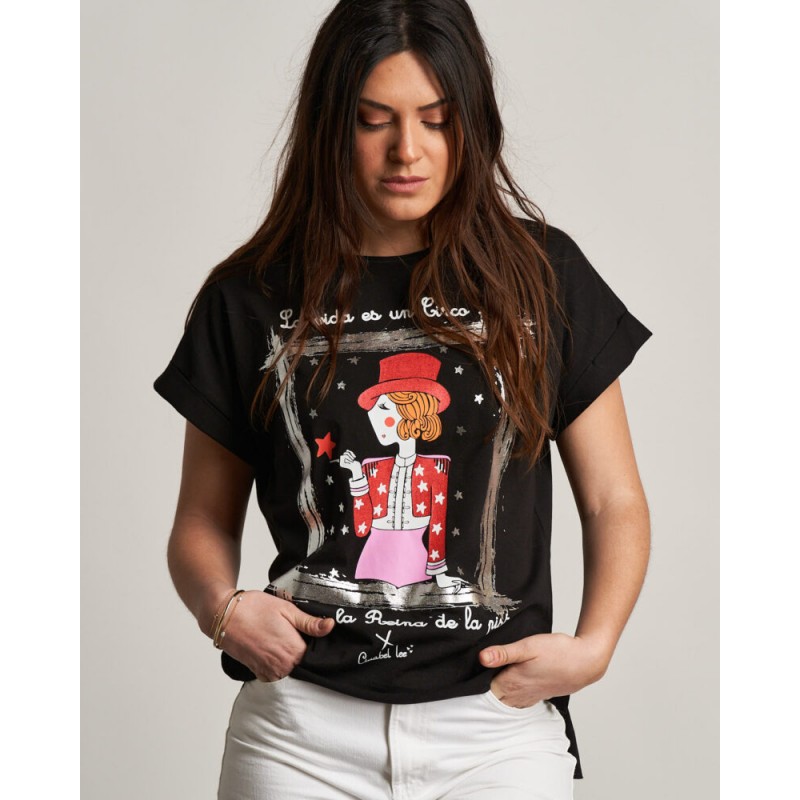 ▷ Camiseta Anabel Lee Circo