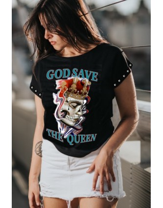 Camiseta LASAL God Negra
