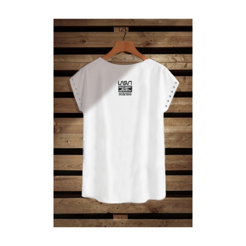 ▷ Camiseta LASAL God  Blanca