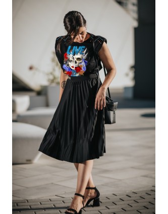 Camiseta LASAL Life Negra