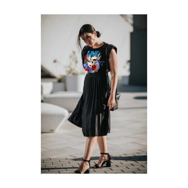▷ Camiseta LASAL Life Negra