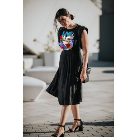 ▷ Camiseta LASAL Life Negra
