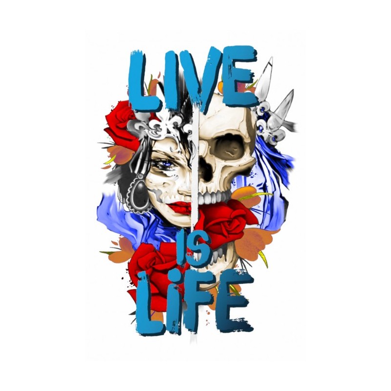 ▷ Camiseta LASAL Life Negra