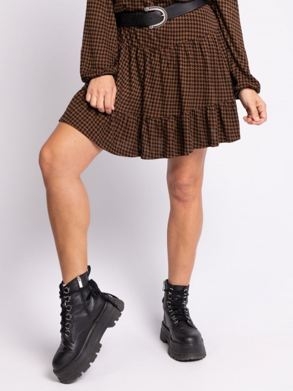 ▷ Vestido Marrón Cabeza Corazón | Sopotey 2