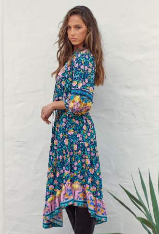 ▷ Vestido Star Sapphire Jasmine Midi Jaase| Sopotey 2