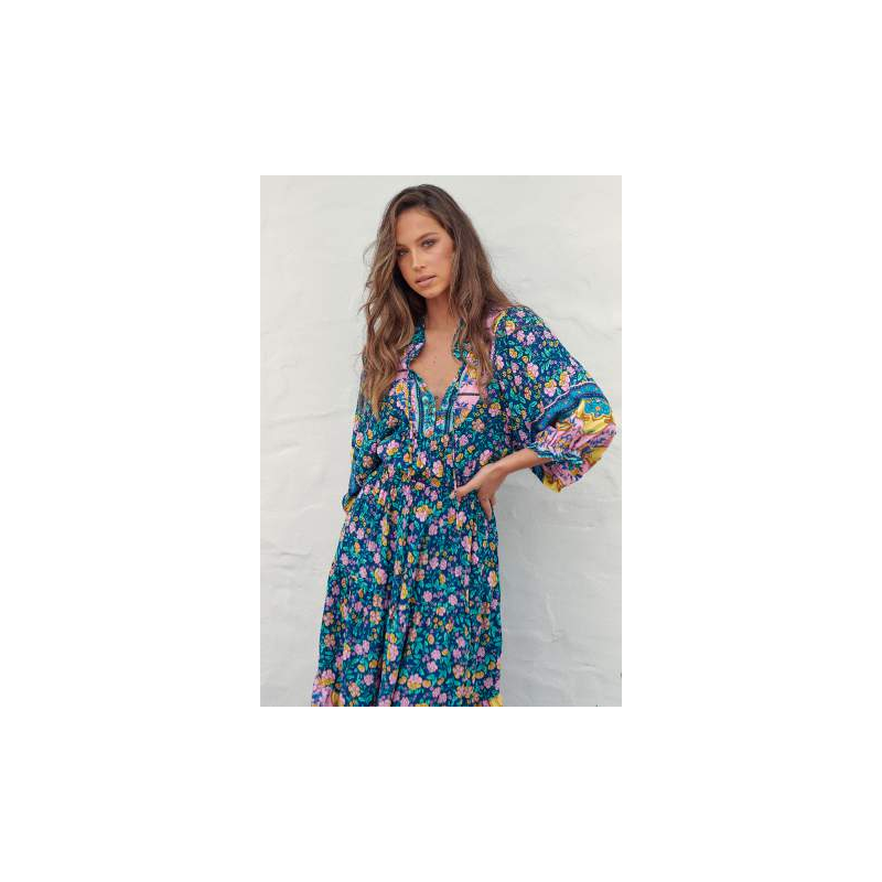 ▷ Vestido Star Sapphire Jasmine Midi Jaase| Sopotey