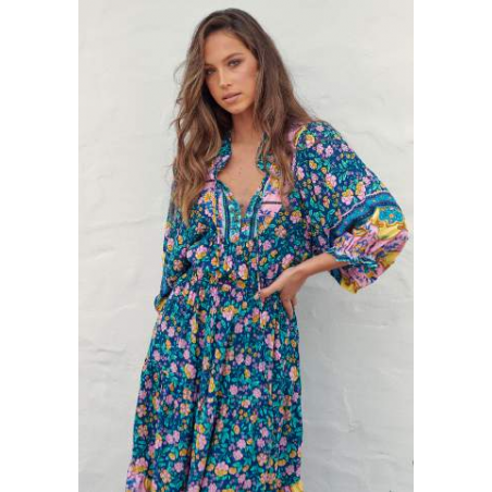 ▷ Vestido Star Sapphire Jasmine Midi Jaase| Sopotey