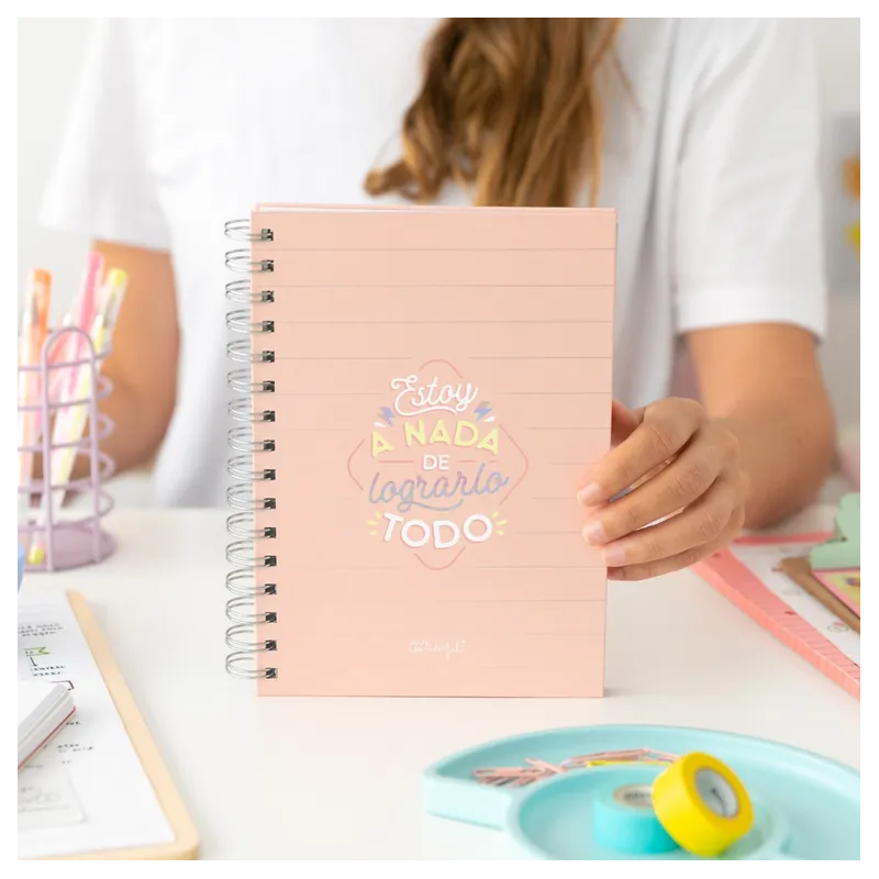 Libreta Con Espiral Vintage - Casa Jorge