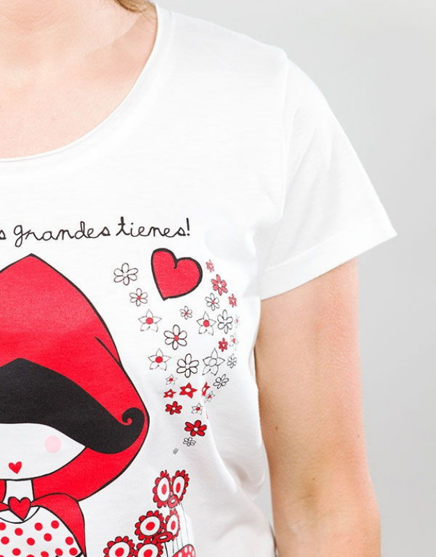 Camiseta-Anabel-Lee-Caperucita-Blanca 2