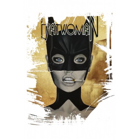 ▷ Camiseta LASAL Batwoman kaki