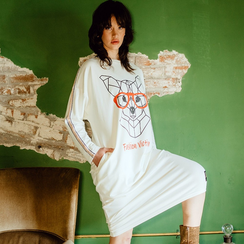 Vestido Dog Glasses Love & Live | Sopotey 2