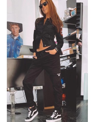 Pantalón mujer LASAL War Negro