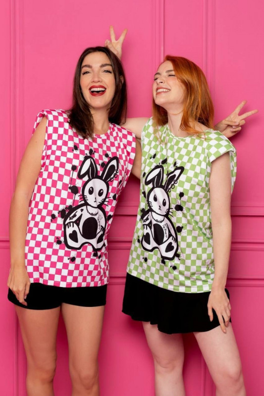 ▷ Camiseta Pink Rabbit Noc the Brand| Sopotey 2