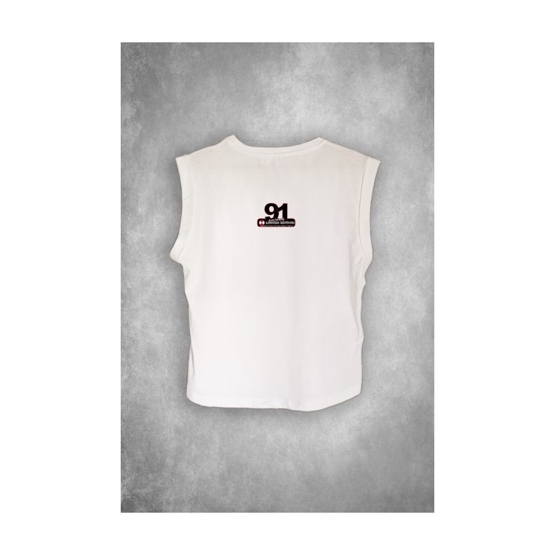 ▷ Camiseta LASAL Catrina Blanca