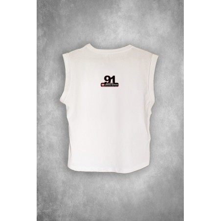 ▷ Camiseta LASAL Catrina Blanca