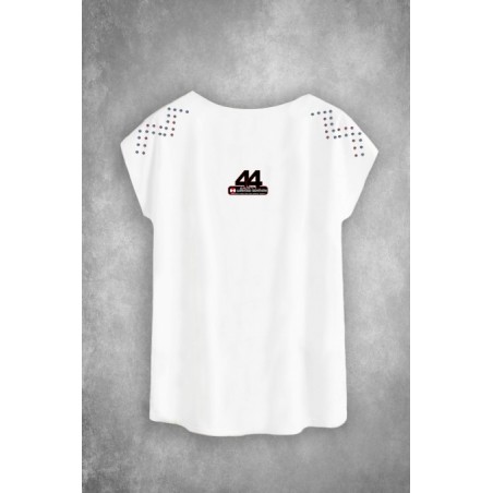 ▷ Camiseta LASAL K&Q Blanca