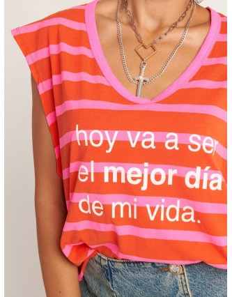 Cami Chica Mejor dia rayas...