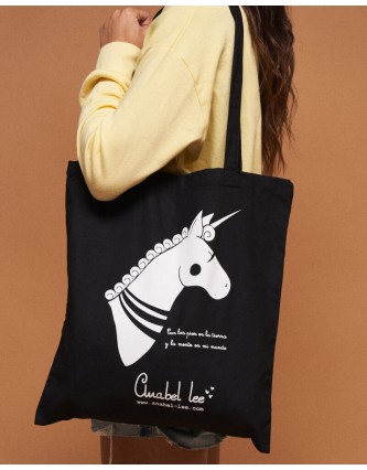 Tote Bag Anabel Lee Unicornio