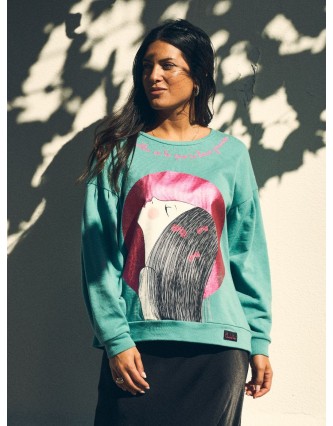 Sudadera Anabel Lee Sencilla