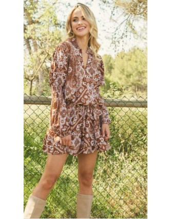 Vestido Jaase Umber Saint Mini