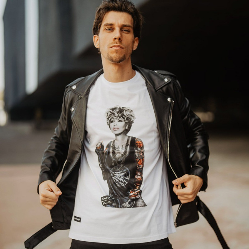 ▷ Camiseta Tina Blanca Be Happiness | Sopotey 2