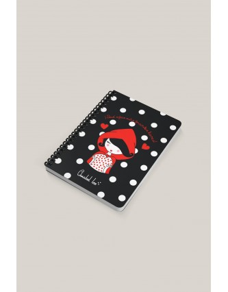 Cuaderno Negro Caperucita...