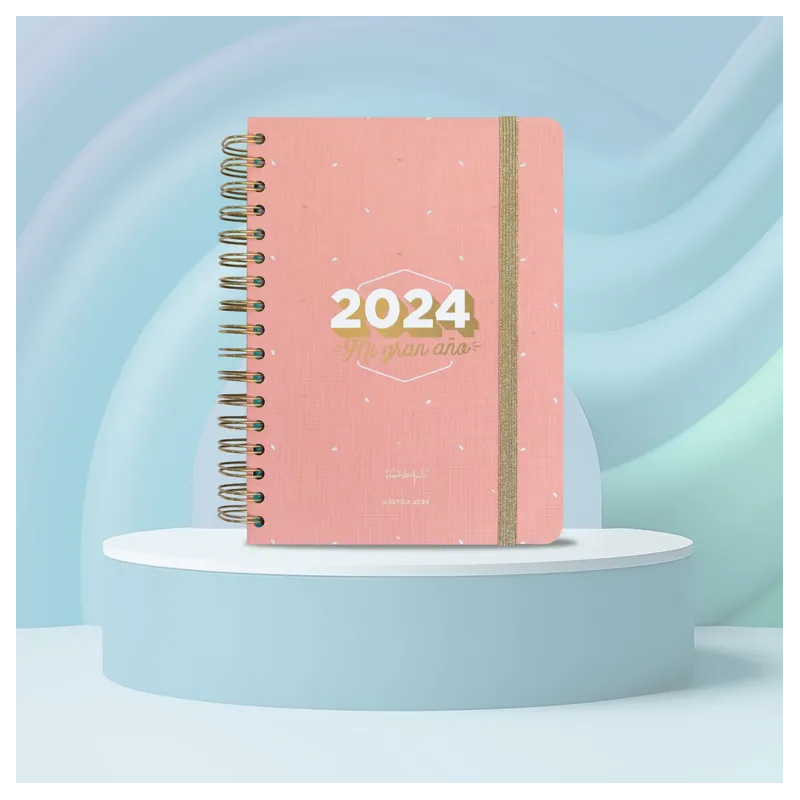 Agenda Office 2024 Diaria - Mi gran año Mr. Wonderful