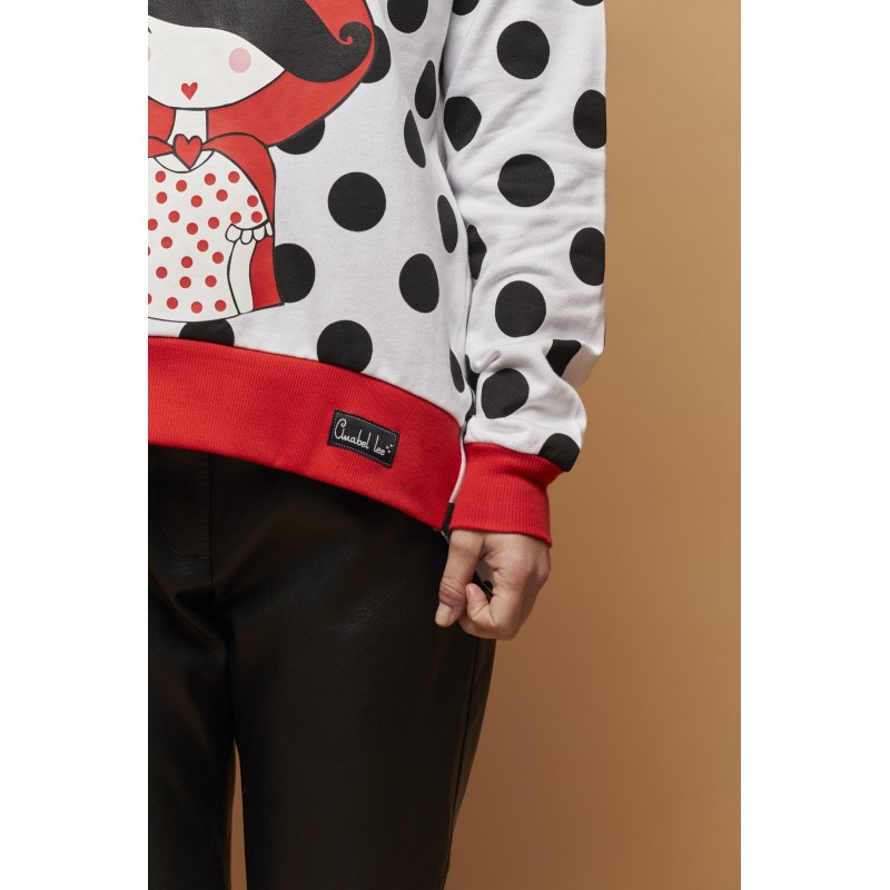 ▷ Sudadera Caperucita de Anabel Lee | Sopotey