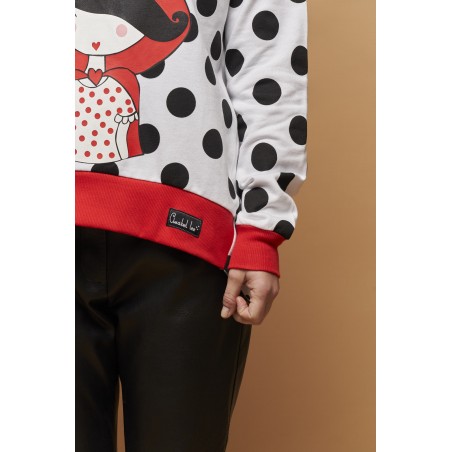 ▷ Sudadera Caperucita de Anabel Lee | Sopotey