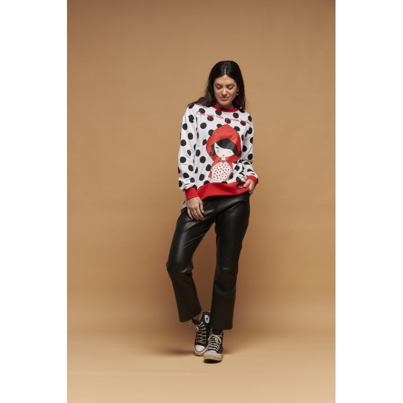 ▷ Sudadera Caperucita de Anabel Lee | Sopotey