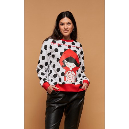 ▷ Sudadera Caperucita de Anabel Lee | Sopotey