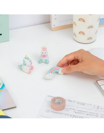 Set de gomas de borrar con...