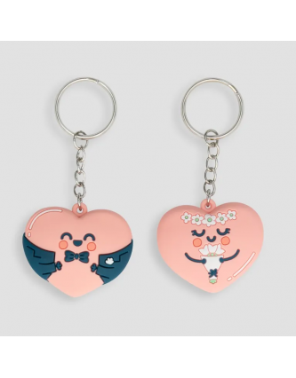 Llaveros para dos que se...